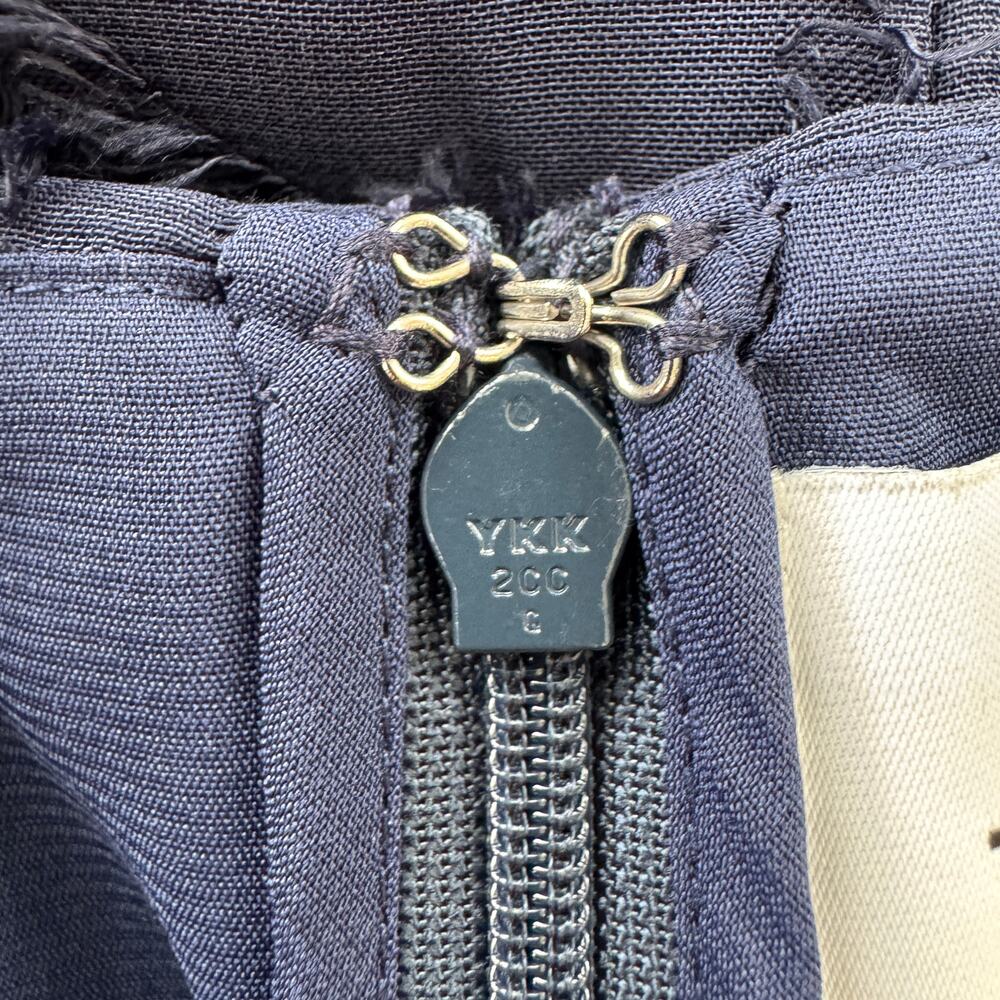 Tanya Taylor Leonie Gown Navy - Picture 8 of 12